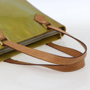 LOUIS VUITTON Monogram Vernis Houston Hand Bag Gris M91053 LV Auth 169064-7