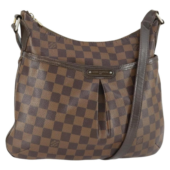 LOUIS VUITTON Damier Ebene Bloomsbury PM Shoulder Bag N42251 LV Auth 169066