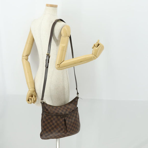 LOUIS VUITTON Damier Ebene Bloomsbury PM Shoulder Bag N42251 LV Auth 169066