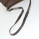 LOUIS VUITTON Damier Ebene Bloomsbury PM Shoulder Bag N42251 LV Auth 169066-8