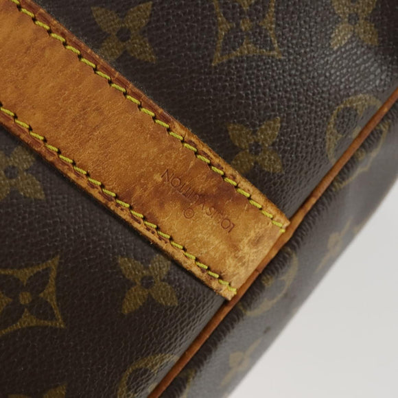 LOUIS VUITTON Monogram Keepall Bandouliere 55 Boston Bag M41414 LV Auth 169074