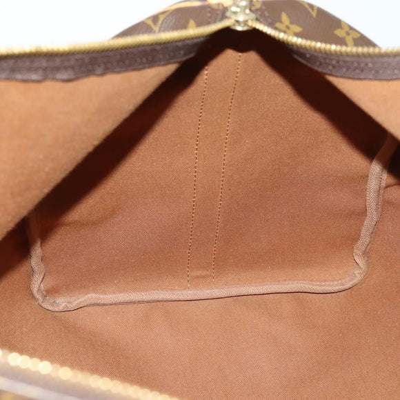 LOUIS VUITTON Monogram Keepall Bandouliere 55 Boston Bag M41414 LV Auth 169074