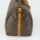 LOUIS VUITTON Monogram Keepall Bandouliere 55 Boston Bag M41414 LV Auth 169074-4