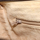 GUCCI GG Supreme Web Sherry Line Bag PVC Beige Gold 89 02 032 Auth 169092-22