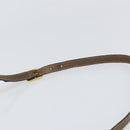 GUCCI GG Supreme Web Sherry Line Bag PVC Beige Gold 89 02 032 Auth 169092-8