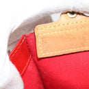 LOUIS VUITTON Monogram Vernis Stanton Tote Bag Red M91078 LV Auth 169097-19