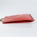 LOUIS VUITTON Monogram Vernis Stanton Tote Bag Red M91078 LV Auth 169097-5