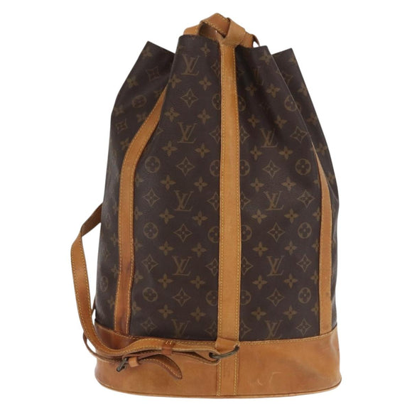 LOUIS VUITTON Monogram Randonnee GM Shoulder Bag M42244 LV Auth 169098