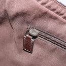 GUCCI GG Canvas Shoulder Bag Beige Silver 122790 Auth 169102-23