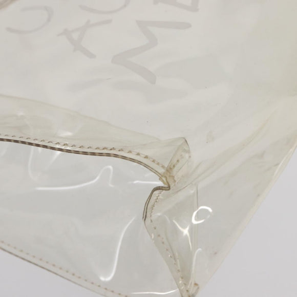 HERMES Vinyl Kelly Hand Bag Vinyl Clear Auth 169104