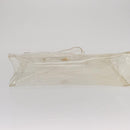 HERMES Vinyl Kelly Hand Bag Vinyl Clear Auth 169104-5