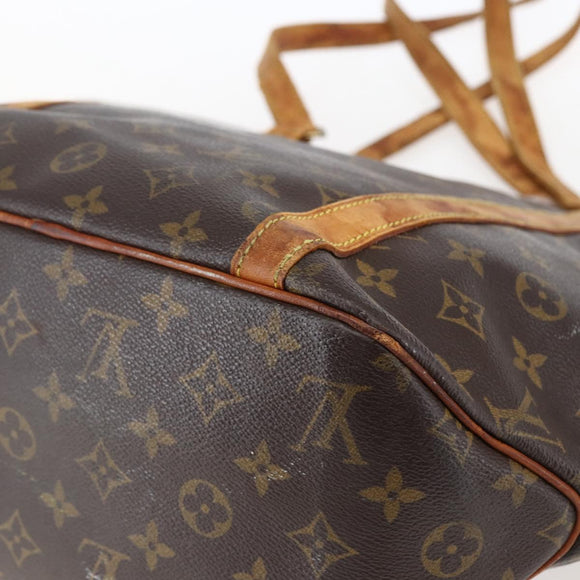 LOUIS VUITTON Monogram Sac Shopping Tote Bag M51108 LV Auth 169105