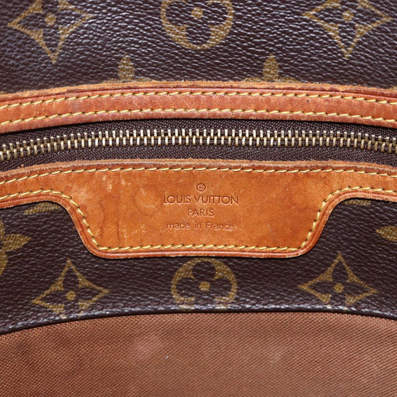 LOUIS VUITTON Monogram Sac Shopping Tote Bag M51108 LV Auth 169105