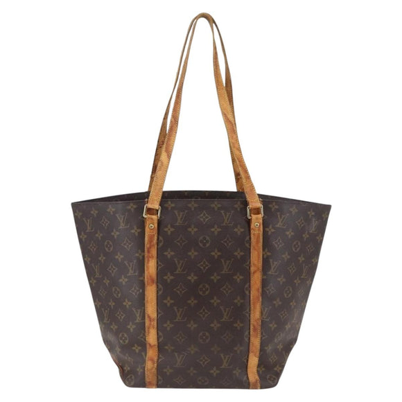 LOUIS VUITTON Monogram Sac Shopping Tote Bag M51108 LV Auth 169105