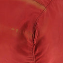 PRADA Boston Bag Nylon 2way Red Silver Auth 169109-15