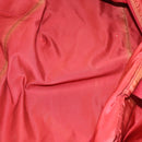 PRADA Boston Bag Nylon 2way Red Silver Auth 169109-11