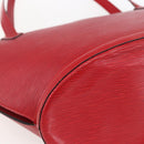 LOUIS VUITTON Epi Saint Jacques Shopping Shoulder Bag Red M52277 LV Auth 169112-14
