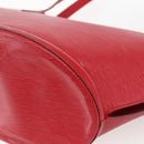 LOUIS VUITTON Epi Saint Jacques Shopping Shoulder Bag Red M52277 LV Auth 169112-15