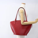 LOUIS VUITTON Epi Saint Jacques Shopping Shoulder Bag Red M52277 LV Auth 169112-22