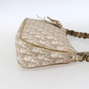 Christian Dior Trotter Romantic Chain Shoulder Bag PVC Beige Auth 169114-5