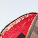 LOUIS VUITTON Damier Ebene Pochette Cosmetic PM Pouch N47516 LV Auth 169121-9