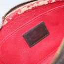 LOUIS VUITTON Damier Ebene Pochette Cosmetic PM Pouch N47516 LV Auth 169121-10