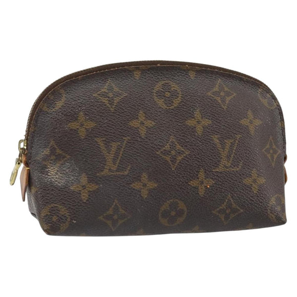 LOUIS VUITTON Monogram Pochette Cosmetic PM Pouch M43998 LV Auth 169122
