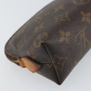 LOUIS VUITTON Monogram Pochette Cosmetic PM Pouch M43998 LV Auth 169122-16