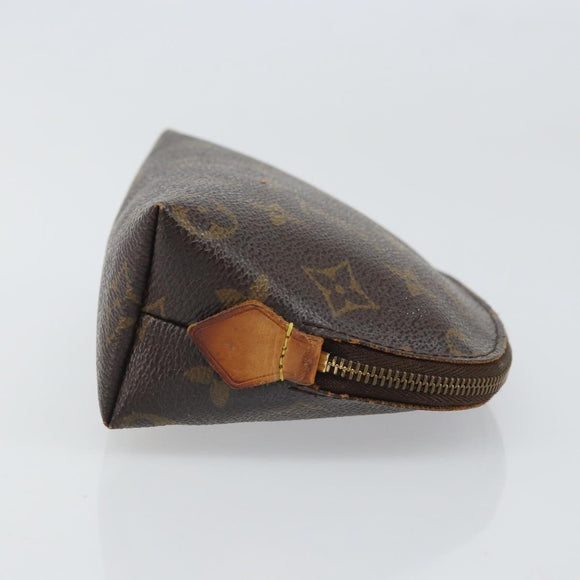 LOUIS VUITTON Monogram Pochette Cosmetic PM Pouch M43998 LV Auth 169122