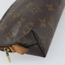 LOUIS VUITTON Monogram Pochette Cosmetic PM Pouch M43998 LV Auth 169122-14