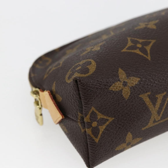 LOUIS VUITTON Monogram Pochette Cosmetic PM Pouch M43998 LV Auth 169124