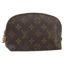 LOUIS VUITTON Monogram Pochette Cosmetic PM Pouch M43998 LV Auth 169125-1