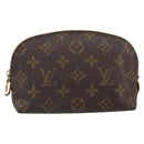 LOUIS VUITTON Monogram Pochette Cosmetic PM Pouch M43998 LV Auth 169125-13