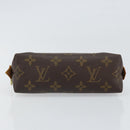 LOUIS VUITTON Monogram Pochette Cosmetic PM Pouch M43998 LV Auth 169125-6