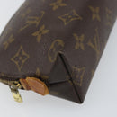 LOUIS VUITTON Monogram Pochette Cosmetic PM Pouch M43998 LV Auth 169125-14