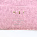 LOUIS VUITTON Multicolor PortefeuilleInsolite Wallet White M93750 LV Auth 169126-13