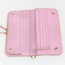 LOUIS VUITTON Multicolor PortefeuilleInsolite Wallet White M93750 LV Auth 169126-15