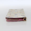 LOUIS VUITTON Multicolor PortefeuilleInsolite Wallet White M93750 LV Auth 169126-4