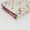 LOUIS VUITTON Multicolor PortefeuilleInsolite Wallet White M93750 LV Auth 169126-9
