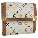 LOUIS VUITTON Multicolor Porte Monnaie Billets Cartes Credit M92983 Auth 169127-1