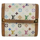 LOUIS VUITTON Multicolor Porte Monnaie Billets Cartes Credit M92983 Auth 169127-13