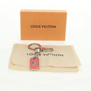 LOUIS VUITTON Porte Cles LV Tab Charm metal Orange M62787 LV Auth 169132V-12