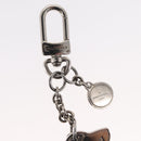 LOUIS VUITTON BijouxSac・LV Dog Schlüsselanhänger Metall Silber M00747 LV Auth 169133-7