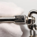 LOUIS VUITTON BijouxSac・LV Dog Schlüsselanhänger Metall Silber M00747 LV Auth 169133-8