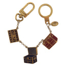 LOUIS VUITTON Porte Cles Chainne Mar Bag Charm metal Gold M66459 LV Auth 169134-2