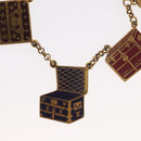 LOUIS VUITTON Porte Cles Chainne Mar Bag Charm metal Gold M66459 LV Auth 169134-4