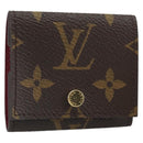 LOUIS VUITTON Monogram Etui Ektur Earphone Case M61476 LV Auth 169137-1