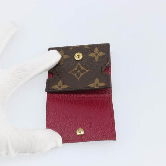 LOUIS VUITTON Monogram Etui Ektur Earphone Case M61476 LV Auth 169137