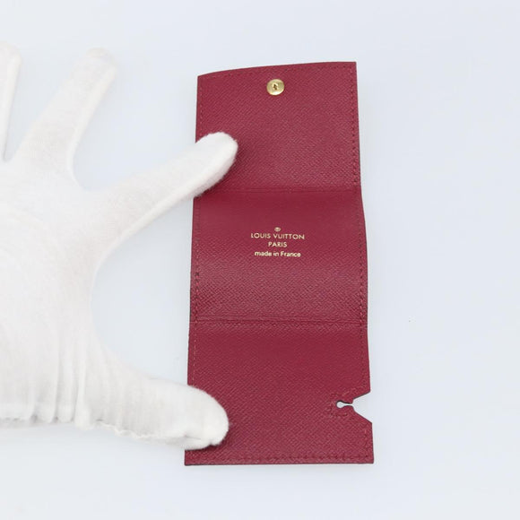 LOUIS VUITTON Monogram Etui Ektur Earphone Case M61476 LV Auth 169137