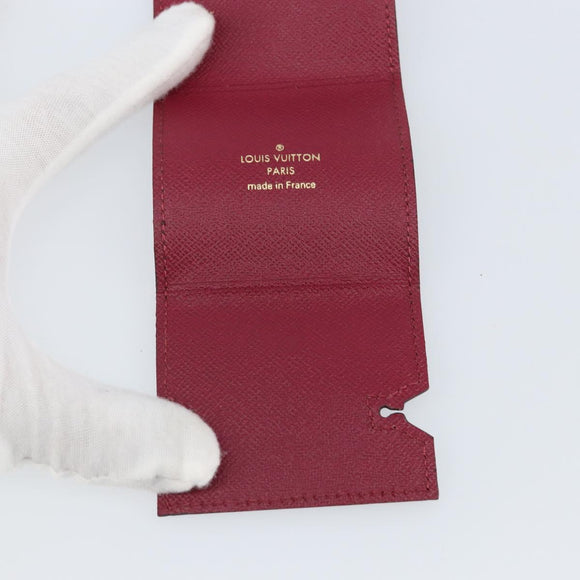 LOUIS VUITTON Monogram Etui Ektur Earphone Case M61476 LV Auth 169137